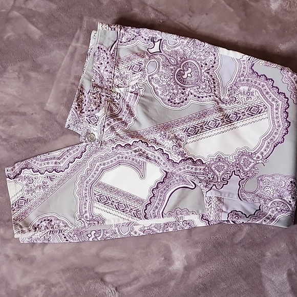 Chico Jeggings sz 3 Purple & Gray - Picture 1 of 8
